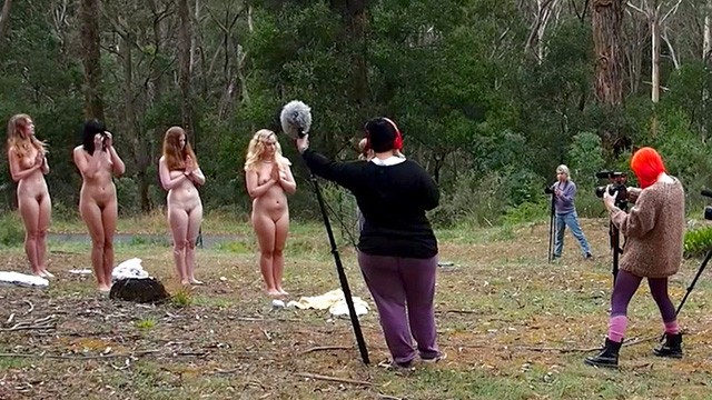 Natural Australian screw with horny Chloe B and Kim Cums from Grab