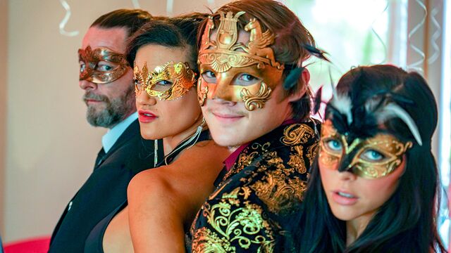 Milf scene with sexy Aaliyah Love, Coco Lovelock, Penny Barber and Theodora Day