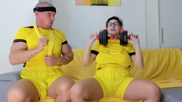 Work Out smut with prefect Angel Wicky from Grab