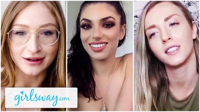 Natural Tits bang with sexy Darcie Dolce, Karla Kush and Skylar Snow from Grab