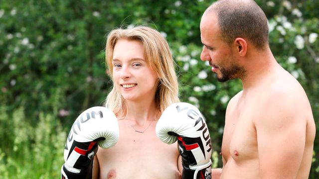 Doggystyle smut with tempting Candy Teen