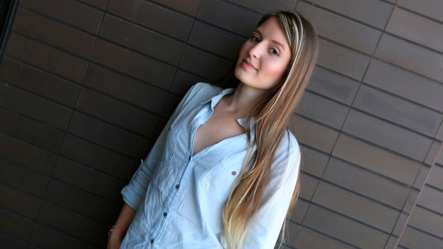 Legs On Shoulders scene with tempting Catalina Bolivar