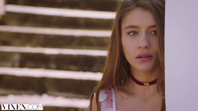 Legs On Shoulders scene with tempting Rebel Lynn