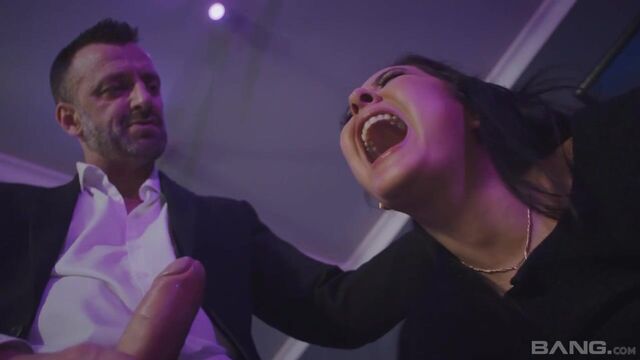 Blowjob action with sexy Mariskax