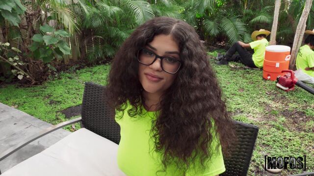 Curly Hair porn with gorgeous Remy Woods