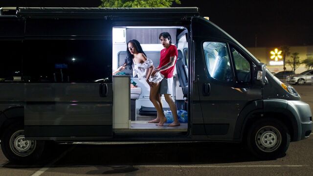 Medium Size Tits action with hot Bianca Bangs