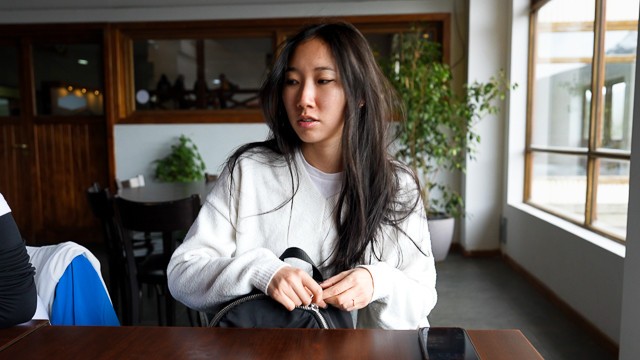 Real Couple screw with hot Sammm Next Door, Alex Next Door and Luna Okko from Grab