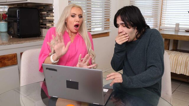 Curvy scene with prefect Anna Kolba