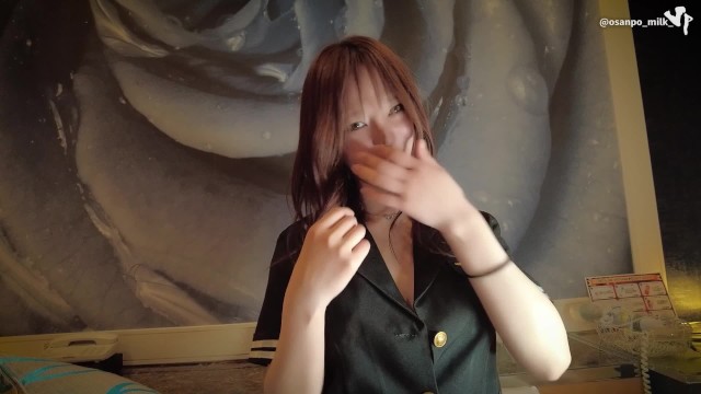 Sloppy scene with tempting OsanpoMilkJP from Grab