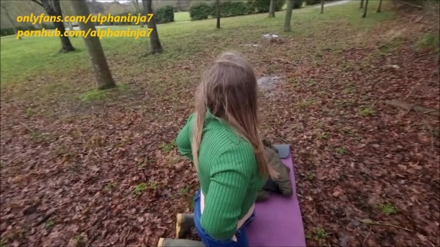 Outdoor smut with gorgeous alphaninja7 from Grab