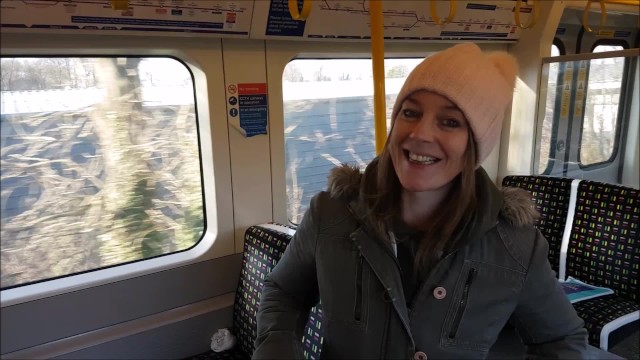 Public Train Blowjob movie with sexy alphaninja7 from Grab