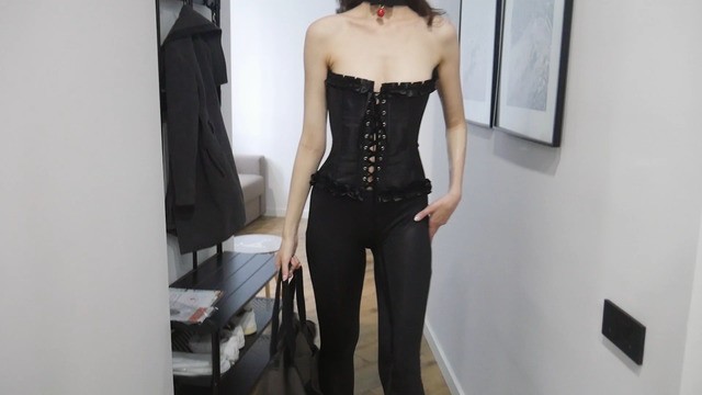 Homemade Pegging film with seductive MaryCherry from Grab