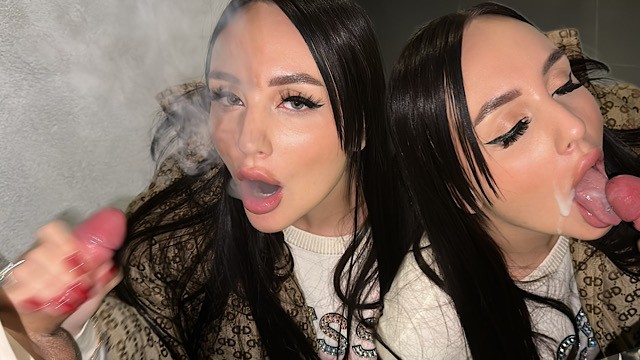 Cumshot Compilation action with gorgeous Amgbombaaa from Grab