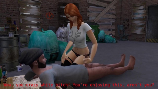 Old Man porn with horny DDSims from Grab