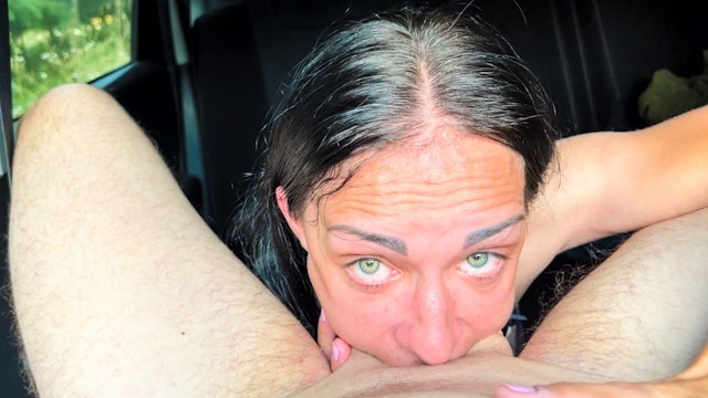 Pov Blowjob bang with pretty Frintteza from Grab