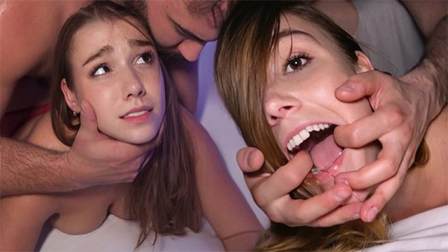 Blonde sex with horny TikTok Sluts from Grab