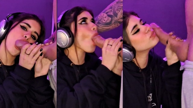 Monster Cock action with sexy CutePsychosFuck from Grab