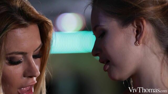 Shaved movie with passionate Dorothy Black and Stella Cardo