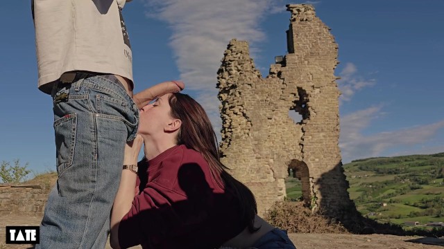 Babe film with sexy TATE and little arden from Grab