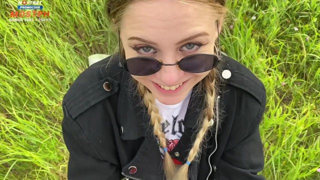 Russian Schoolgirl (18+) film with horny Montanasvibe from Grab