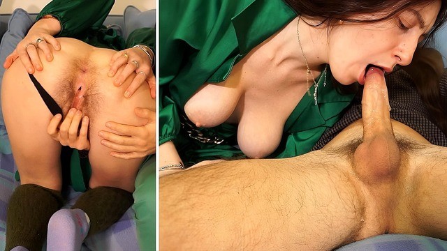 Cum On Face smut with pretty ElivaLove from Grab