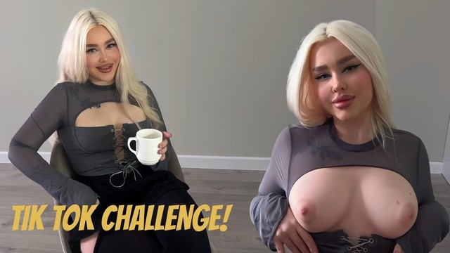 Big Tits porn with sexy Blondessa from Grab