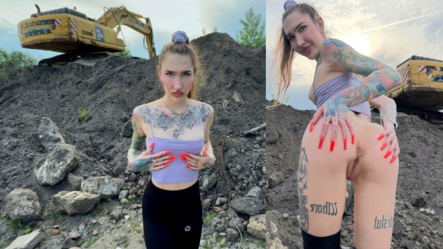 Outdoor movie with passionate Livia005 from Grab