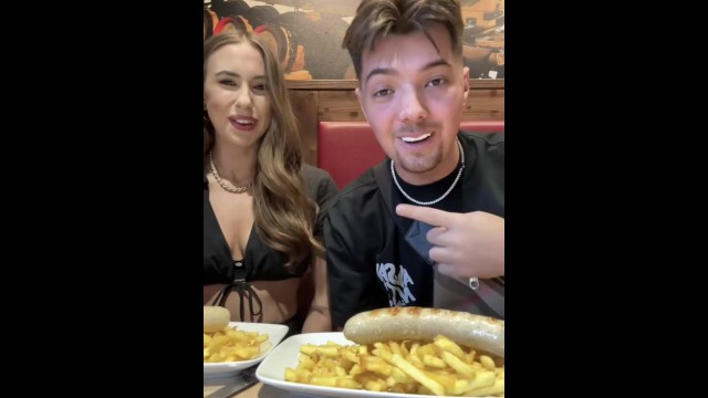 Vertical action with gorgeous Kali Kingsley and Beavo from Grab