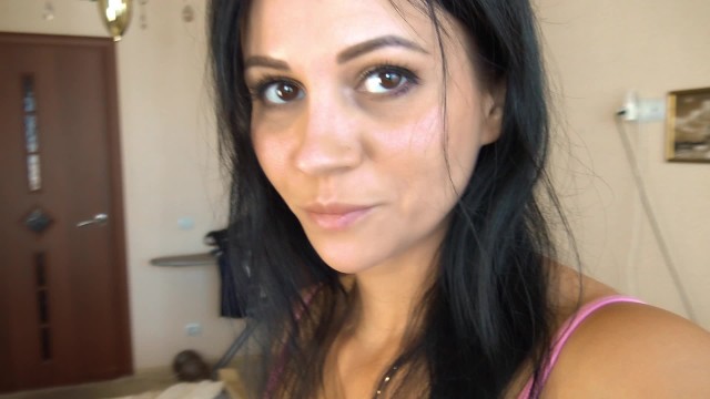 Brunette bang with gorgeous Kristina Slut from Grab