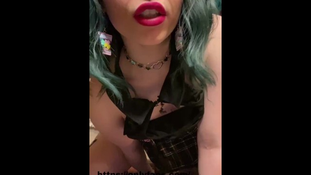 Vertical smut with passionate Queenegirlsback from Grab