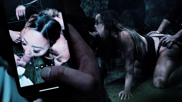 Freeze porn with gorgeous Kazumi from Grab