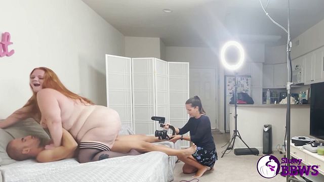 Redhead bang with passionate Julie Ginger from Grab