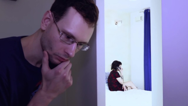 Brunette scene with prefect Patrick