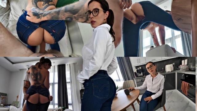 18 Year Cute Girl scene with awesome Ghomestory from Grab