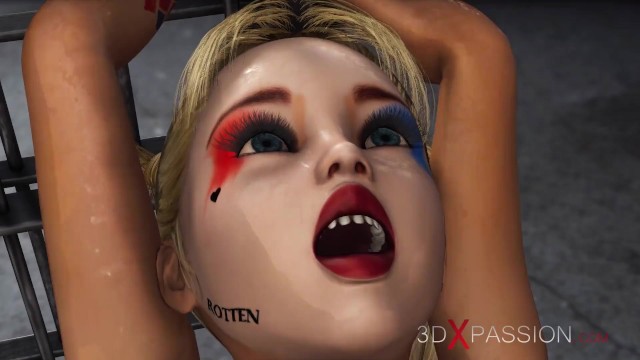 Big Cock action with sexy Harley Quinn from Grab