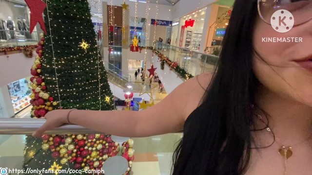 Semen video with sexy Coco Camii from Grab