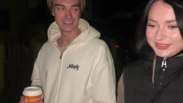 Balls Licking scene with awesome Andrew Oster and Sonya Snake from Grab