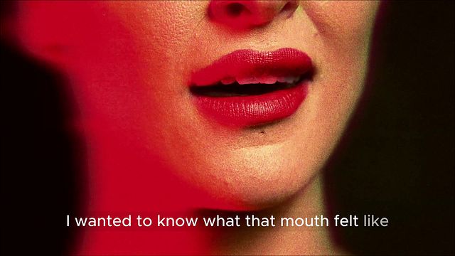 Headphones video with tempting Desiree from Grab