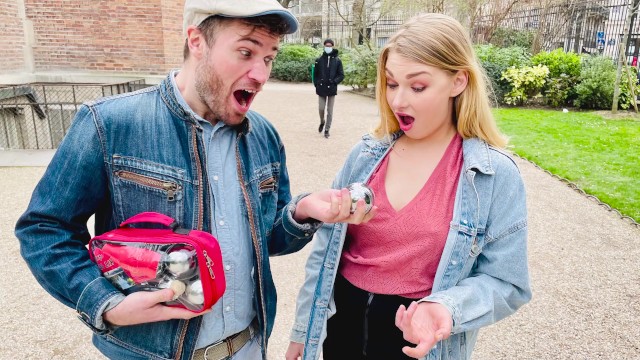 Blowjob scene with passionate Lucy Heart