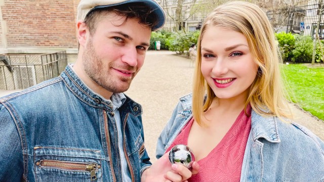 Blowjob scene with horny Lucy Heart