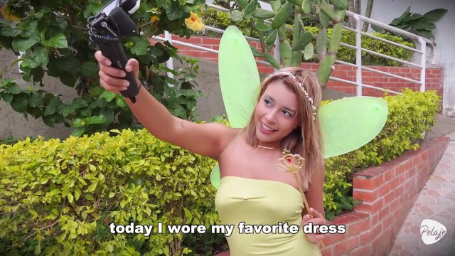 Colombia action with sexy Pretty Face and Tinkerbell