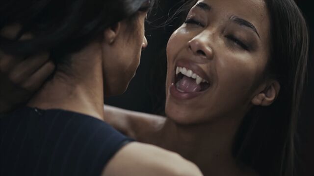 Ebony porn with tempting Lia Lin from Grab