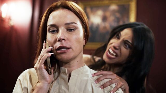 Lesbian Mind Control smut with sexy Clemence Audiard from Grab