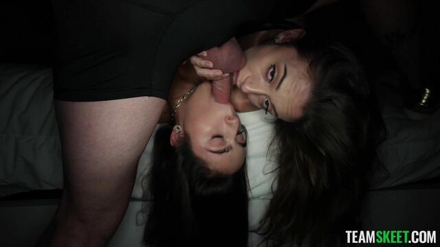 Oral smut with hot Bella Katz and Dani Blu