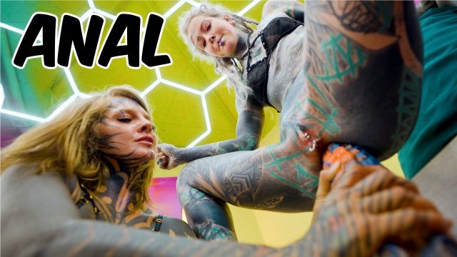 Lesbian bang with prefect Anuskatzz from Grab