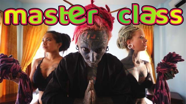 Interracial video with awesome Anuskatzz and Lily Lu from Grab