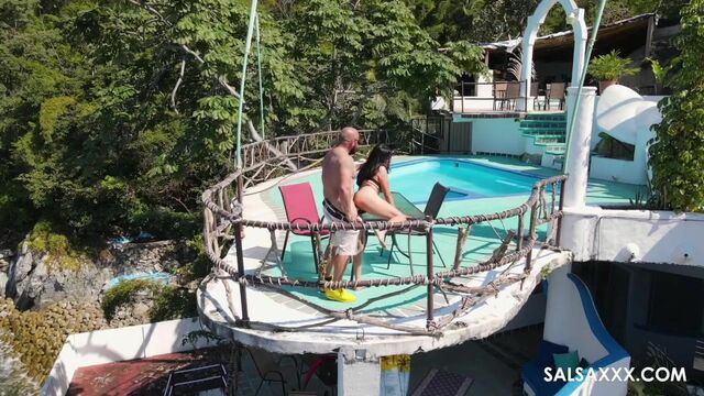 Straight Hair film with sexy Alaska Rod