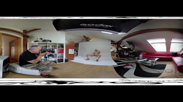 Virtual Reality bang with hot Marylin from Grab