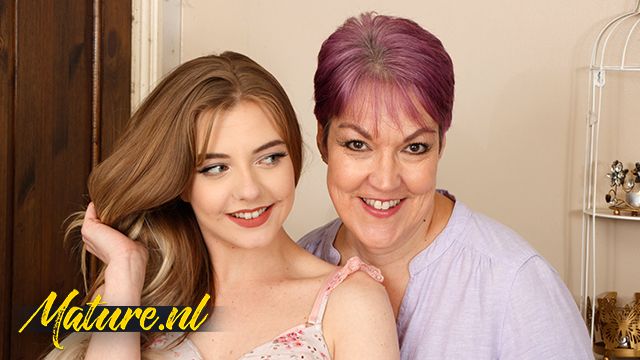 Big Natural Tits sex with awesome Blonde Gabie and Layla Bird from Grab