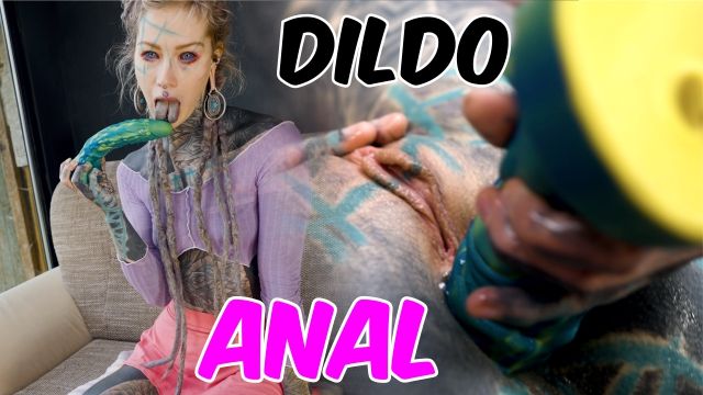 Dildo scene with awesome Anuskatzz and Nikolaz Zpageti from Grab
